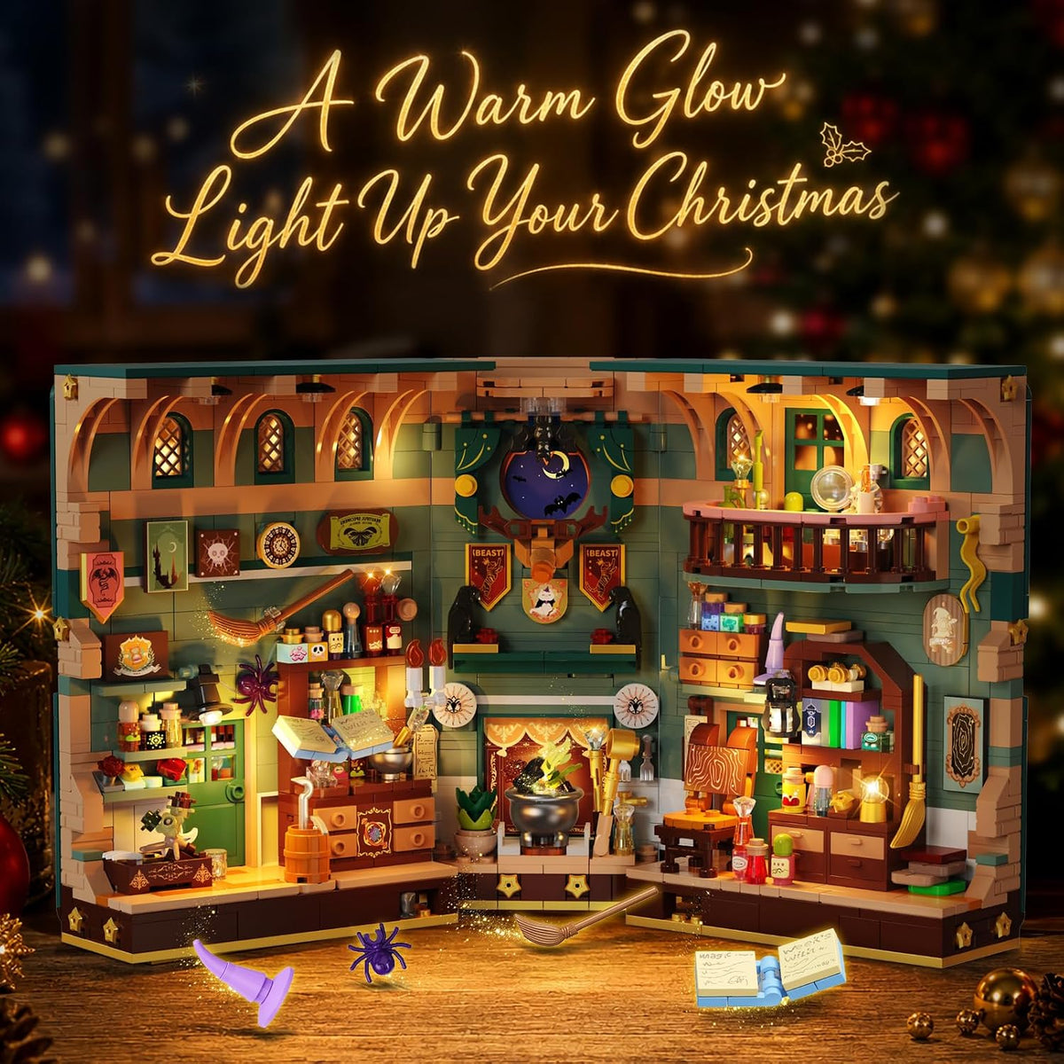 日英美直送 LED Magic Book Nook Building Set Advent Calendar 聖誕倒數日曆 大人款/兒童款 聖誕快樂特輯 不參與$900免運 滿$900可加$25免運到順豐站/智能櫃 Christmas Advent Calendars 2026