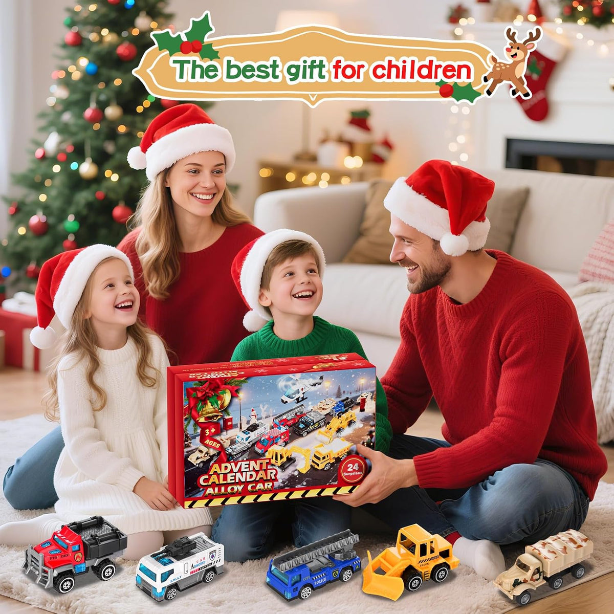 日英美直送 Alloy Car Toys Advent Calendar 聖誕倒數日曆 兒童款 聖誕快樂特輯 不參與$900免運 滿$900可加$25免運到順豐站/智能櫃 Christmas Advent Calendars 2026