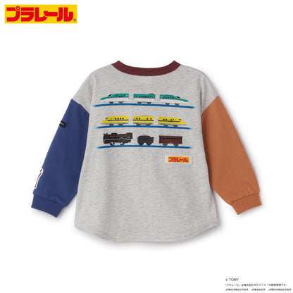 日本童裝 pe#main x 新幹線 上衣 80-130cm 男童款 秋季 TOPS 鐵路系列