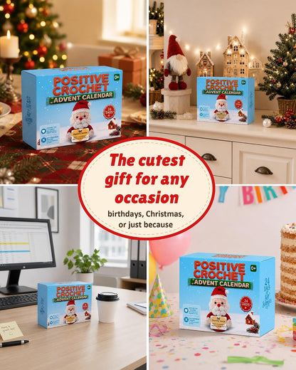 日英美直送 Crochet with 24 Affirmation Cards Advent Calendar 聖誕倒數日曆 大人款/兒童款 聖誕快樂特輯 不參與$900免運 滿$900可加$25免運到順豐站/智能櫃 Christmas Advent Calendars 2026