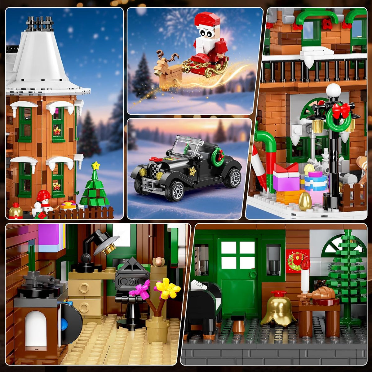 日英美直送 LED Gingerbread House Building Sets Advent Calendar 聖誕倒數日曆 大人款/兒童款 聖誕快樂特輯 不參與$900免運 滿$900可加$25免運到順豐站/智能櫃 Christmas Advent Calendars 2026