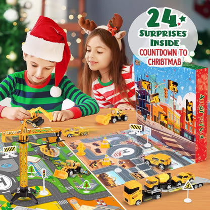 日英美直送 Alloy Construction Engineering Vehicle Toys Advent Calendar 聖誕倒數日曆 兒童款 聖誕快樂特輯 不參與$900免運 滿$900可加$25免運到順豐站/智能櫃 Christmas Advent Calendars 2026