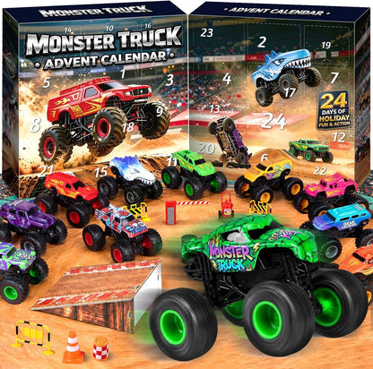 日英美直送 Monster Truck Advent Calendar 聖誕倒數日曆 大人款/兒童款 聖誕快樂特輯 不參與$900免運 滿$900可加$25免運到順豐站/智能櫃 Christmas Advent Calendars 2026