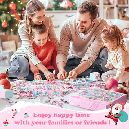 英美直送 Jigsaw Puzzles Pink Xmas 聖誕倒數日曆 大人款/兒童款 聖誕快樂特輯 聖誕倒數日曆A 不參與$900免運 滿$900可加$25免運 Christmas Advent Calendars 2025