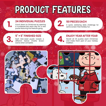 日英美直送 AQUARIUS Peanuts Christmas Advent Calendar 聖誕倒數日曆 大人款/兒童款 聖誕快樂特輯 不參與$900免運 滿$900可加$25免運到順豐站/智能櫃 Christmas Advent Calendars 2026