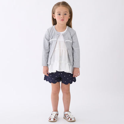 日本童裝 pe#main 防UV 針織外套 80-130cm 女童款 夏季 OUTERWEAR