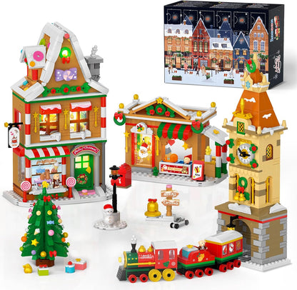 英美直送 LED Christmas Mini Building Set 聖誕倒數日曆 大人款/兒童款 聖誕快樂特輯 聖誕倒數日曆A 不參與$900免運 滿$900可加$25免運 Christmas Advent Calendars 2025