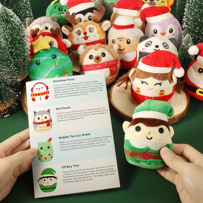 英美直送 Cute Plush Toys 聖誕倒數日曆 大人款/兒童款 聖誕快樂特輯 聖誕倒數日曆A 不參與$900免運 滿$900可加$25免運 Christmas Advent Calendars 2025