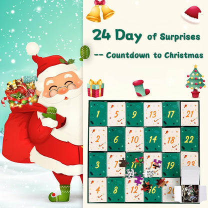 英美直送 Jigsaw Puzzles Christmas 聖誕倒數日曆 大人款/兒童款 聖誕快樂特輯 聖誕倒數日曆A 不參與$900免運 滿$900可加$25免運 Christmas Advent Calendars 2025