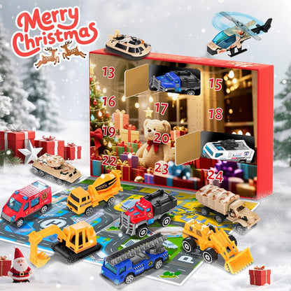 日英美直送 Alloy Car Toys Advent Calendar 聖誕倒數日曆 兒童款 聖誕快樂特輯 不參與$900免運 滿$900可加$25免運到順豐站/智能櫃 Christmas Advent Calendars 2026