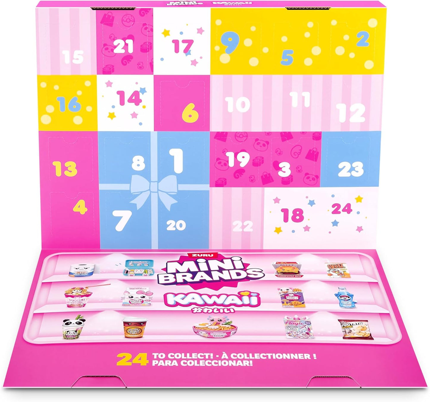 英美直送 Mini Brands Kawaii  聖誕倒數日曆 兒童款 聖誕快樂特輯 聖誕倒數日曆A 不參與$900免運 滿$900可加$25免運 Christmas Advent Calendars 2025