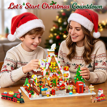 日英美直送 LED Gingerbread House Mini Building Set Advent Calendar 聖誕倒數日曆 大人款/兒童款 聖誕快樂特輯 不參與$900免運 滿$900可加$25免運到順豐站/智能櫃 Christmas Advent Calendars 2026