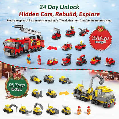 日英美直送 Building Blocks Kit Advent Calendar 聖誕倒數日曆 兒童款 聖誕快樂特輯 不參與$900免運 滿$900可加$25免運到順豐站/智能櫃 Christmas Advent Calendars 2026