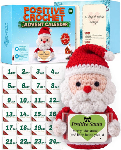 日英美直送 Crochet with 24 Affirmation Cards Advent Calendar 聖誕倒數日曆 大人款/兒童款 聖誕快樂特輯 不參與$900免運 滿$900可加$25免運到順豐站/智能櫃 Christmas Advent Calendars 2026