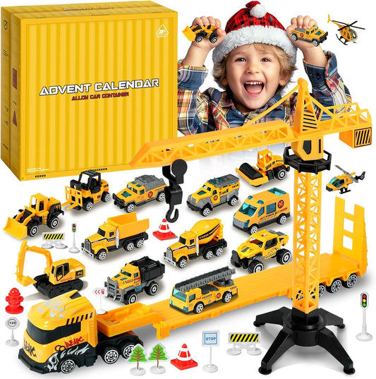 日英美直送 Toys Engineering Vehicles  Advent Calendar 聖誕倒數日曆 兒童款 聖誕快樂特輯 不參與$900免運 滿$900可加$25免運到順豐站/智能櫃 Christmas Advent Calendars 2026