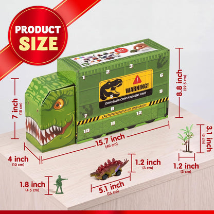 日英美直送 Dinosaur Monster Truck Vehicles Advent Calendar 聖誕倒數日曆 兒童款 聖誕快樂特輯 不參與$900免運 滿$900可加$25免運到順豐站/智能櫃 Christmas Advent Calendars 2026