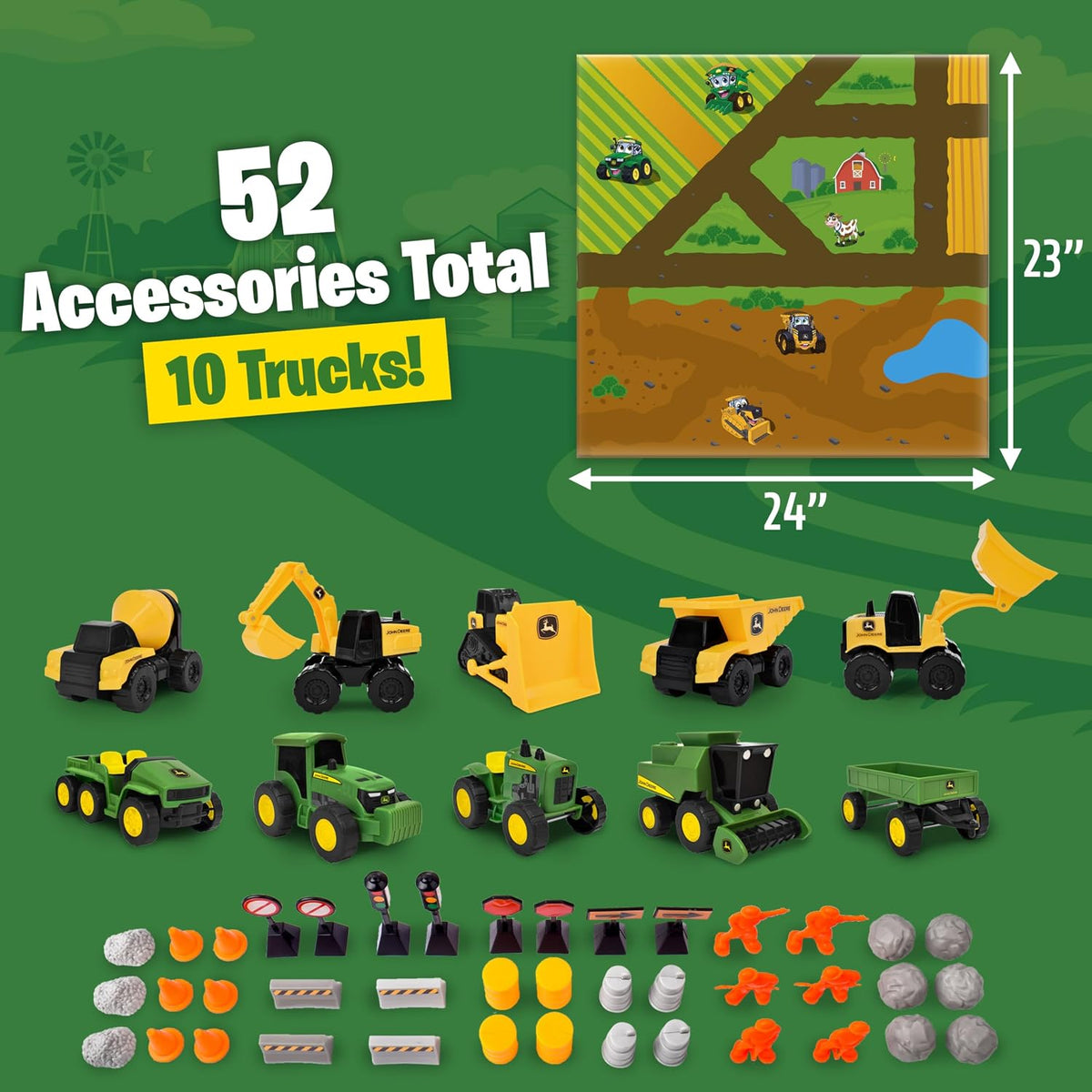日英美直送 John Deere Mini Movers Advent Calendar 聖誕倒數日曆 兒童款 聖誕快樂特輯 不參與$900免運 滿$900可加$25免運到順豐站/智能櫃 Christmas Advent Calendars 2026