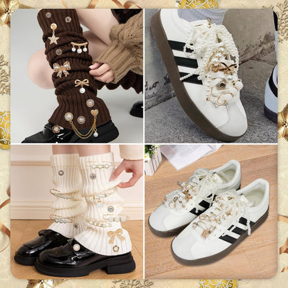 英美直送 Shoe & Socks Charm Jewelry Kit 聖誕倒數日曆 大人款 聖誕快樂特輯 聖誕倒數日曆A 不參與$900免運 滿$900可加$25免運 Christmas Advent Calendars 2025