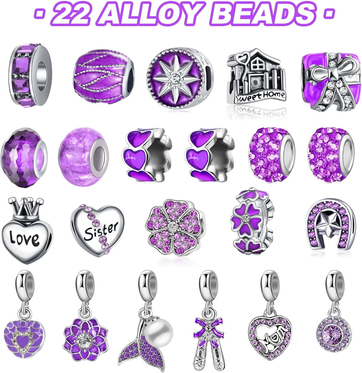 英美直送 Purple Jewelry Set 聖誕倒數日曆 大人款 聖誕快樂特輯 聖誕倒數日曆A 不參與$900免運 滿$900可加$25免運 Christmas Advent Calendars 2025