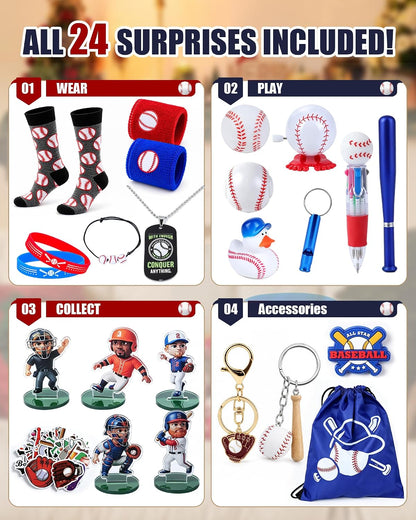 日英美直送 Baseball Advent Calendar 聖誕倒數日曆 大人款/兒童款 聖誕快樂特輯 不參與$900免運 滿$900可加$25免運到順豐站/智能櫃 Christmas Advent Calendars 2026