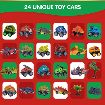 日英美直送 Dinosaur Monster Truck Advent Calendar 聖誕倒數日曆 兒童款 聖誕快樂特輯 不參與$900免運 滿$900可加$25免運到順豐站/智能櫃 Christmas Advent Calendars 2026