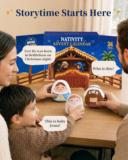 日英美直送 Nativity Advent Calendar 聖誕倒數日曆 兒童款 聖誕快樂特輯 不參與$900免運 滿$900可加$25免運到順豐站/智能櫃 Christmas Advent Calendars 2026