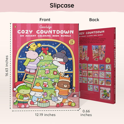 日英美直送 Cozy Coloring Book Bundle Advent Calendar 聖誕倒數日曆 兒童款 聖誕快樂特輯 不參與$900免運 滿$900可加$25免運到順豐站/智能櫃 Christmas Advent Calendars 2026