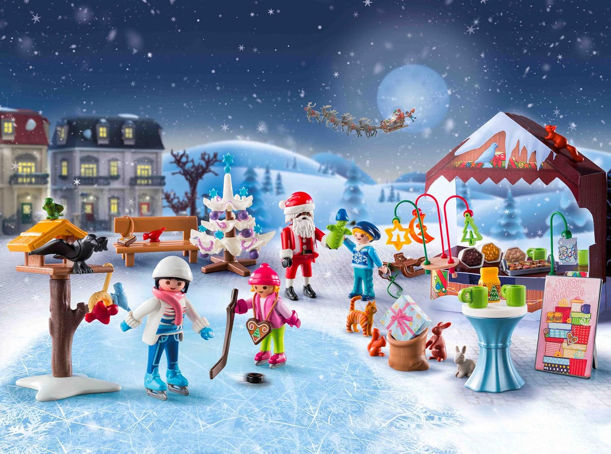 日英美直送 PLAYMOBIL Trip to the Christmas Market Advent Calendar 聖誕倒數日曆 兒童款 聖誕快樂特輯 不參與$900免運 滿$900可加$25免運到順豐站/智能櫃 Christmas Advent Calendars 2026