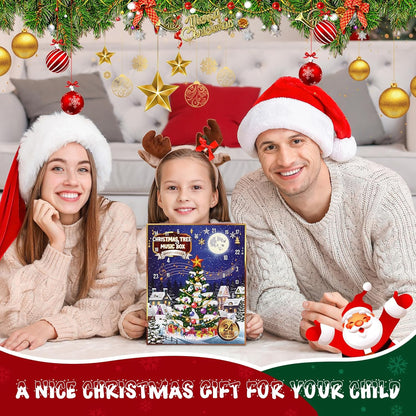英美直送 Musical Wooden Christmas Tree 聖誕倒數日曆 大人款 聖誕快樂特輯 聖誕倒數日曆A 不參與$900免運 滿$900可加$25免運 Christmas Advent Calendars 2025