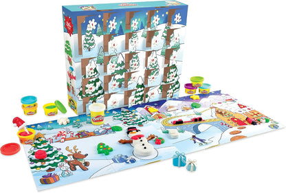 日英美直送 Play-Doh Advent Calendar 聖誕倒數日曆 兒童款 聖誕快樂特輯 不參與$900免運 滿$900可加$25免運到順豐站/智能櫃 Christmas Advent Calendars 2026