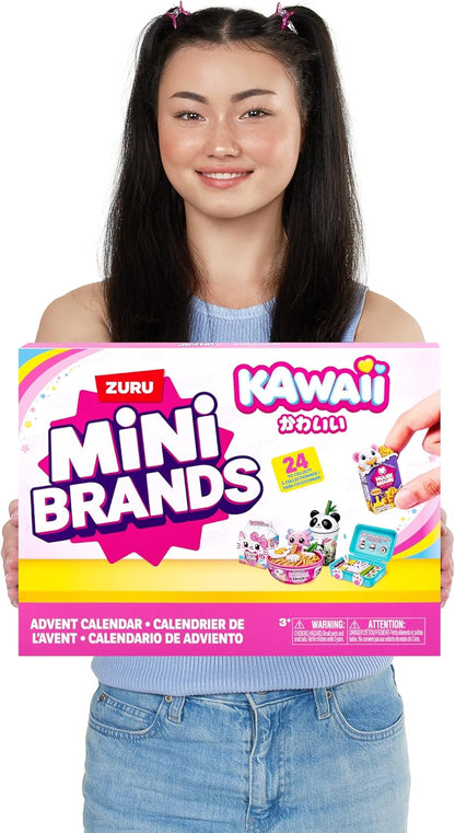 英美直送 Mini Brands Kawaii  聖誕倒數日曆 兒童款 聖誕快樂特輯 聖誕倒數日曆A 不參與$900免運 滿$900可加$25免運 Christmas Advent Calendars 2025