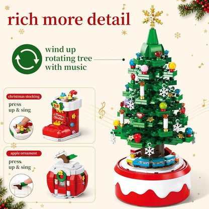 日英美直送 LED and Music Christmas Tree Building Blocks Advent Calendar 聖誕倒數日曆 大人款/兒童款 聖誕快樂特輯 不參與$900免運 滿$900可加$25免運到順豐站/智能櫃 Christmas Advent Calendars 2026