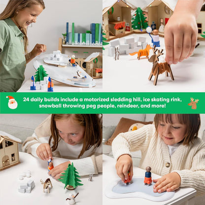 日英美直送 KiwiCo Winter Wonderland Advent Calendar 聖誕倒數日曆 兒童款 聖誕快樂特輯 不參與$900免運 滿$900可加$25免運到順豐站/智能櫃 Christmas Advent Calendars 2026