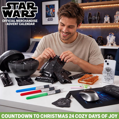 日英美直送 Star Wars Darth Vader  Advent Calendar 聖誕倒數日曆 大人款/兒童款 聖誕快樂特輯 不參與$900免運 滿$900可加$25免運到順豐站/智能櫃 Christmas Advent Calendars 2026