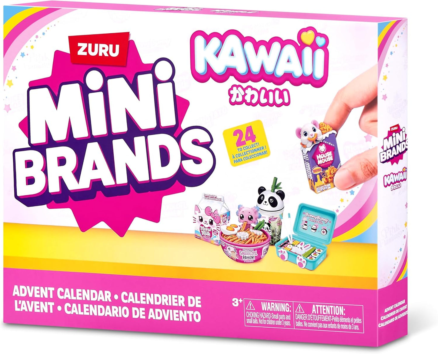 英美直送 Mini Brands Kawaii  聖誕倒數日曆 兒童款 聖誕快樂特輯 聖誕倒數日曆A 不參與$900免運 滿$900可加$25免運 Christmas Advent Calendars 2025