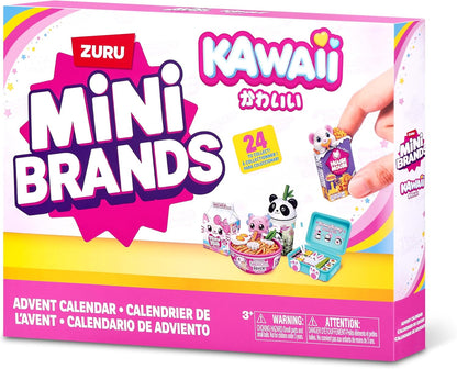 英美直送 Mini Brands Kawaii  聖誕倒數日曆 兒童款 聖誕快樂特輯 聖誕倒數日曆A 不參與$900免運 滿$900可加$25免運 Christmas Advent Calendars 2025