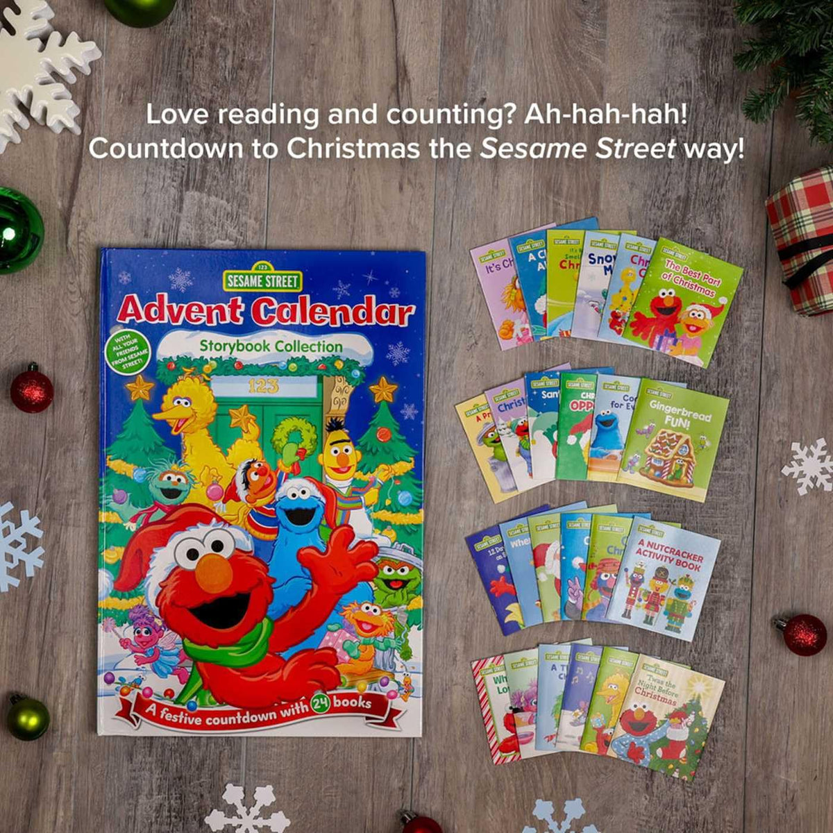日英美直送 Sesame Street: Storybook Collection Advent Calendar 聖誕倒數日曆 兒童款 聖誕快樂特輯 不參與$900免運 滿$900可加$25免運到順豐站/智能櫃 Christmas Advent Calendars 2026