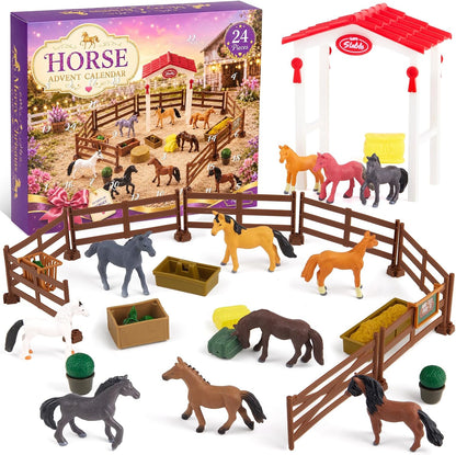 日英美直送 Horse Advent Calendar 聖誕倒數日曆 兒童款 聖誕快樂特輯 不參與$900免運 滿$900可加$25免運到順豐站/智能櫃 Christmas Advent Calendars 2026