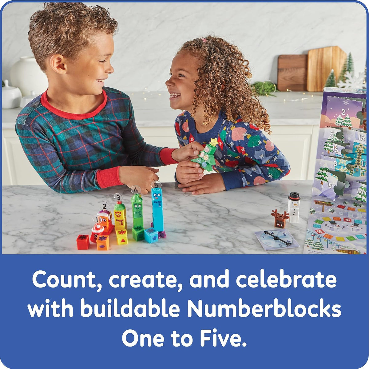日英美直送 Numberblocks MathLink Cubes Advent Calendar 聖誕倒數日曆 兒童款 聖誕快樂特輯 不參與$900免運 滿$900可加$25免運到順豐站/智能櫃 Christmas Advent Calendars 2026