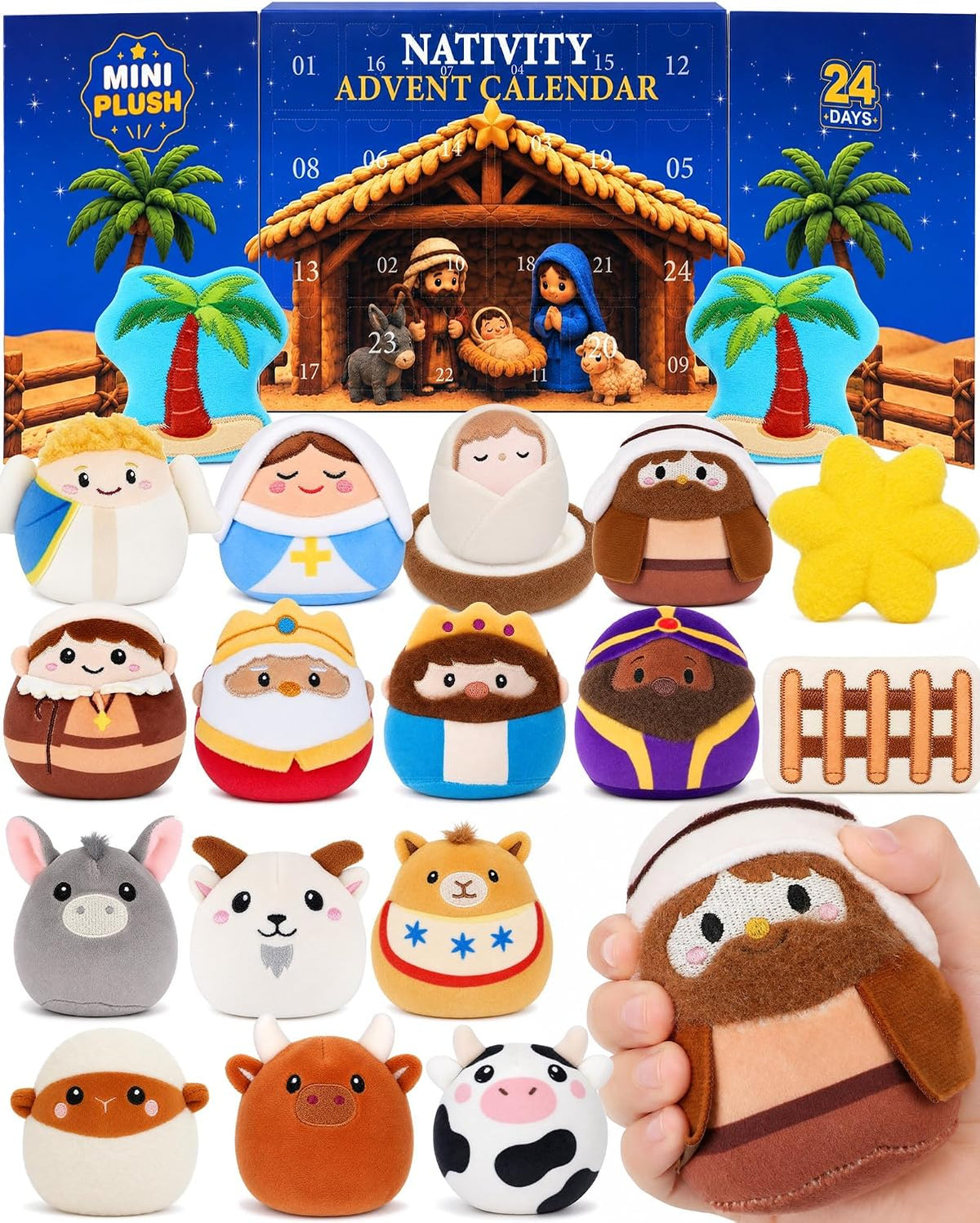 日英美直送 Nativity Advent Calendar 聖誕倒數日曆 兒童款 聖誕快樂特輯 不參與$900免運 滿$900可加$25免運到順豐站/智能櫃 Christmas Advent Calendars 2026