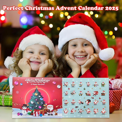 英美直送 DIY Charm Bracelets & necklaces Kits 聖誕倒數日曆 兒童款 聖誕快樂特輯 聖誕倒數日曆A 不參與$900免運 滿$900可加$25免運 Christmas Advent Calendars 2025