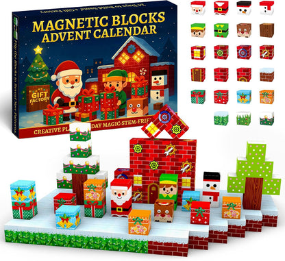 日英美直送 Magnetic Blocks Set Advent Calendar 聖誕倒數日曆 大人款/兒童款 聖誕快樂特輯 不參與$900免運 滿$900可加$25免運到順豐站/智能櫃 Christmas Advent Calendars 2026