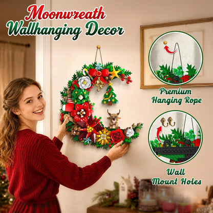 日英美直送 LED Christmas Moon Wreath Building Set Advent Calendar 聖誕倒數日曆 大人款/兒童款 聖誕快樂特輯 不參與$900免運 滿$900可加$25免運到順豐站/智能櫃 Christmas Advent Calendars 2026