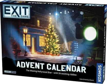 日英美直送 EXIT: The Game - Missing Hollywood Star Advent Calendar 聖誕倒數日曆 兒童款 聖誕快樂特輯 不參與$900免運 滿$900可加$25免運到順豐站/智能櫃 Christmas Advent Calendars 2026