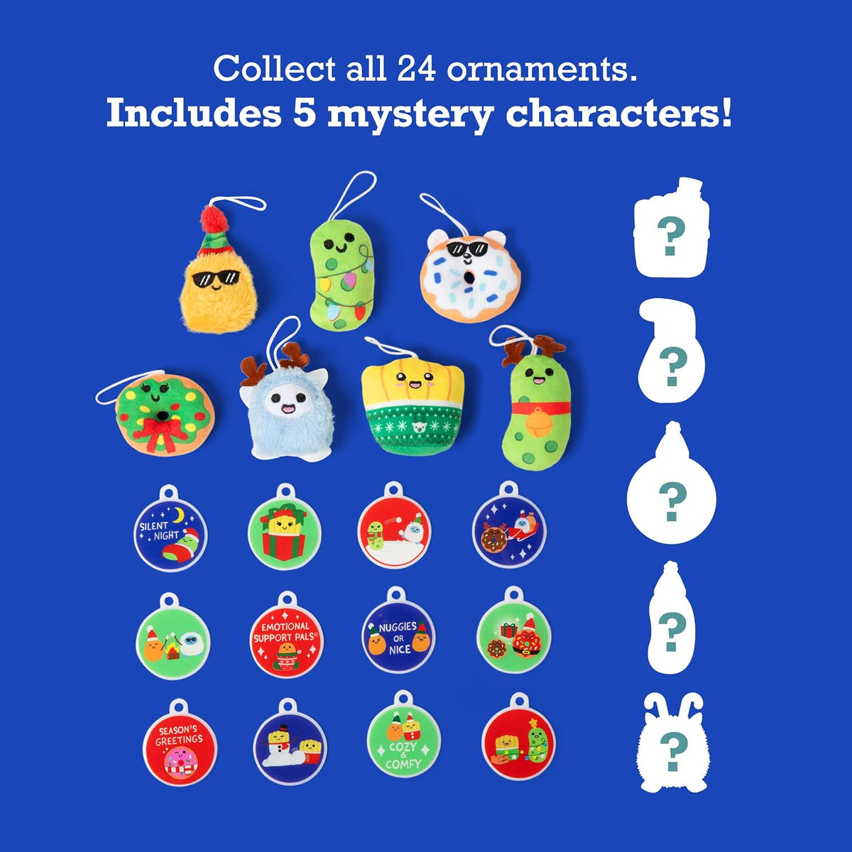 日英美直送 Emotional Support Pals Advent Calendar 聖誕倒數日曆 大人款/兒童款 聖誕快樂特輯 不參與$900免運 滿$900可加$25免運到順豐站/智能櫃 Christmas Advent Calendars 2026