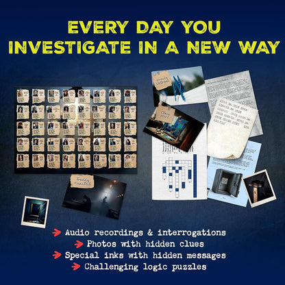 日英美直送 Mystery Stolen Mona Lisa Heist Case Advent Calendar 聖誕倒數日曆 大人款/兒童款 聖誕快樂特輯 不參與$900免運 滿$900可加$25免運到順豐站/智能櫃 Christmas Advent Calendars 2026