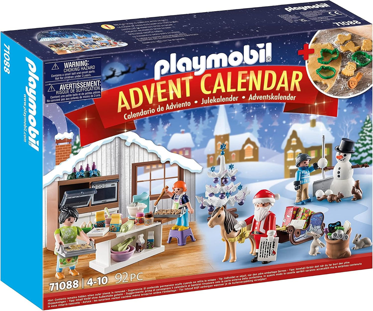 日英美直送 PLAYMOBIL Christmas Baking Advent Calendar 聖誕倒數日曆 兒童款 聖誕快樂特輯 不參與$900免運 滿$900可加$25免運到順豐站/智能櫃 Christmas Advent Calendars 2026