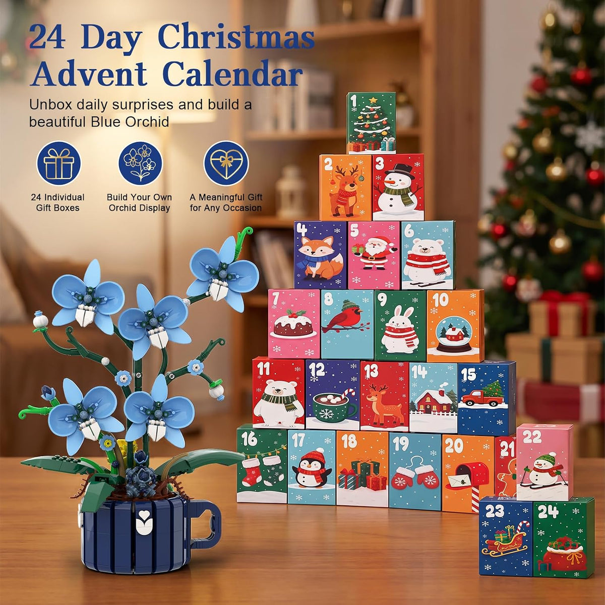 日英美直送 Orchid Flower Advent Calendar 聖誕倒數日曆 大人款/兒童款 聖誕快樂特輯 不參與$900免運 滿$900可加$25免運到順豐站/智能櫃 Christmas Advent Calendars 2026
