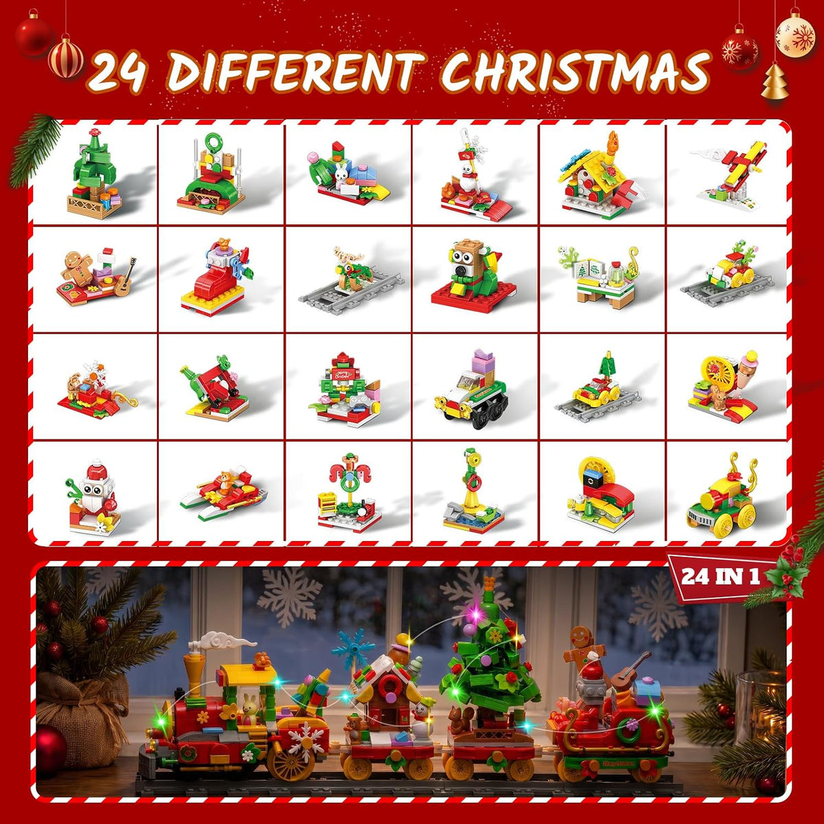 日英美直送 LED Christmas Train Advent Calendar 聖誕倒數日曆 大人款/兒童款 聖誕快樂特輯 不參與$900免運 滿$900可加$25免運到順豐站/智能櫃 Christmas Advent Calendars 2026
