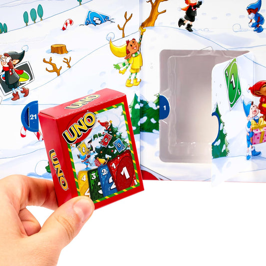 日英美直送 UNO Mattel Games  Advent Calendar 聖誕倒數日曆 大人款/兒童款 聖誕快樂特輯 不參與$900免運 滿$900可加$25免運到順豐站/智能櫃 Christmas Advent Calendars 2026